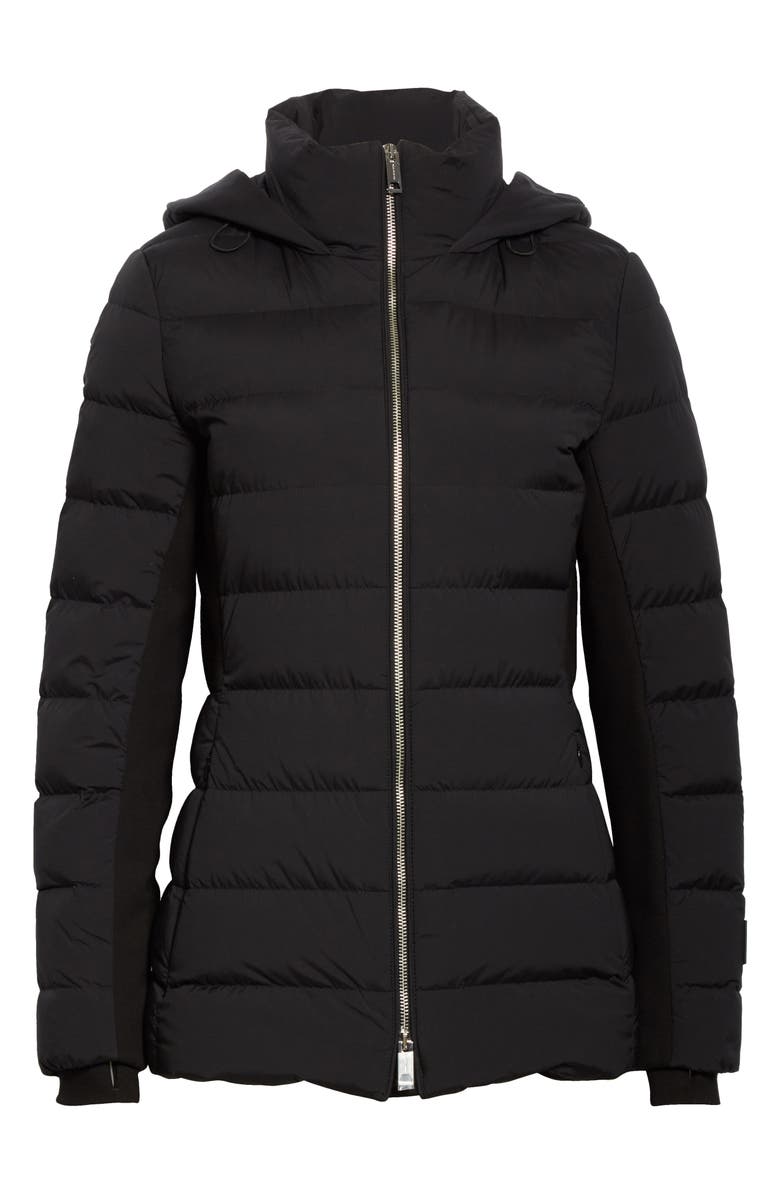 Burberry Newbridge Hooded Down Puffer Jacket, Alternate, color,