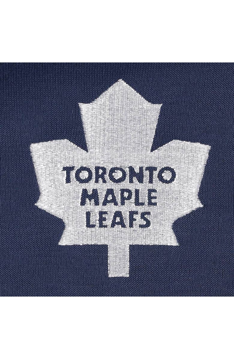 adidas Men's adidas Blue Toronto Maple Leafs Team Classics Half-Zip Jacket, Alternate, color,