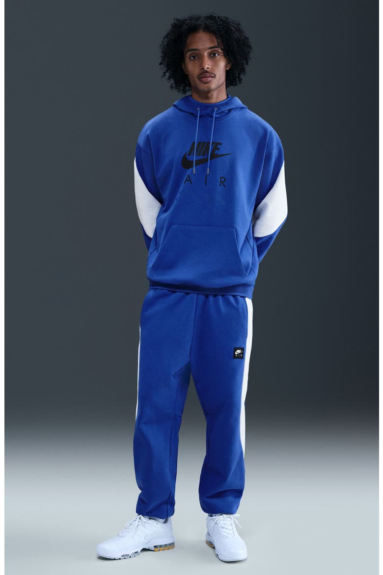 Air Fleece Pullover Hoodie, Alternate, color, 480 GAMERL/BLACK