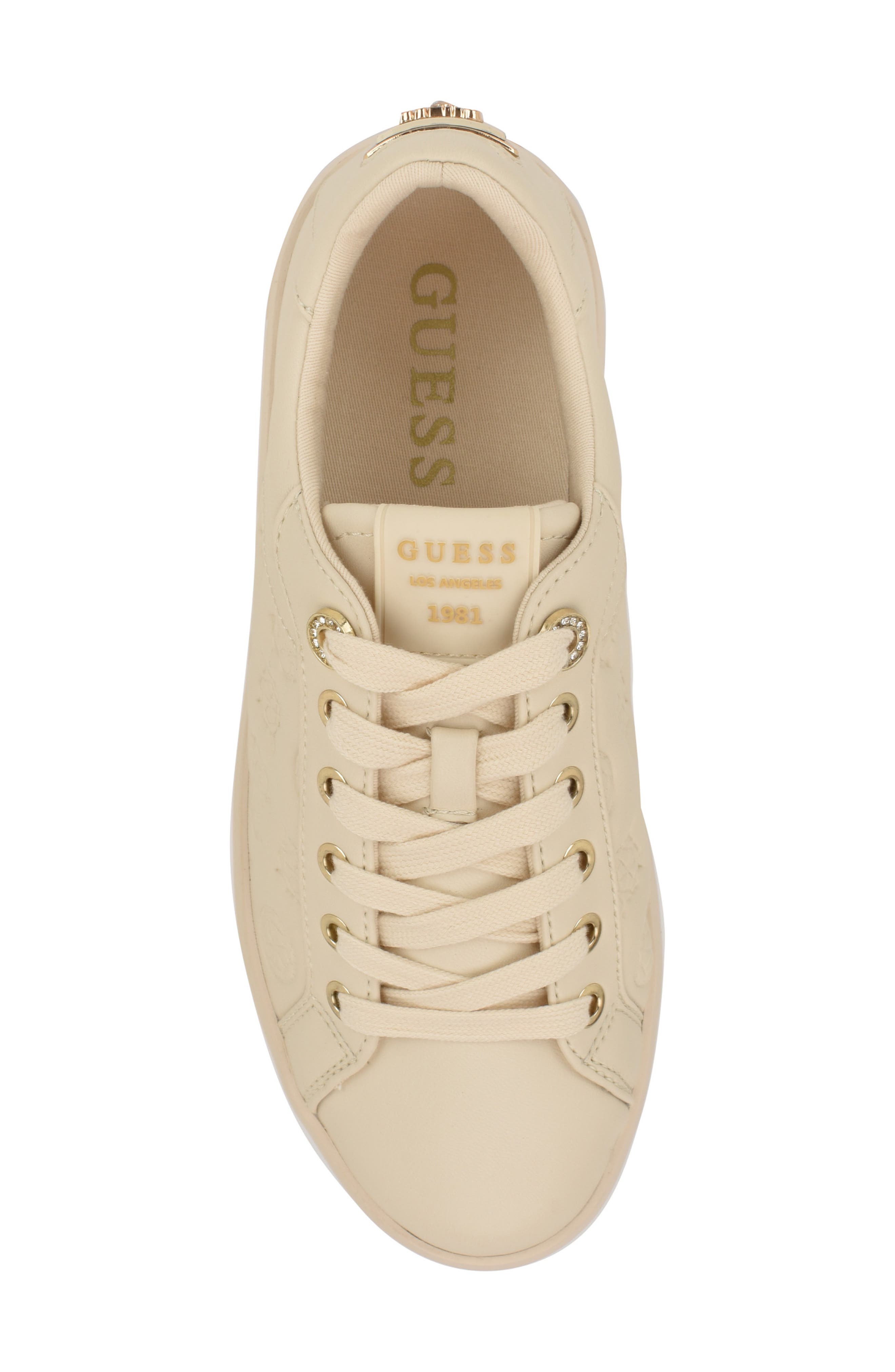 GUESS Ronii Sneaker, Alternate, color, Light Natural