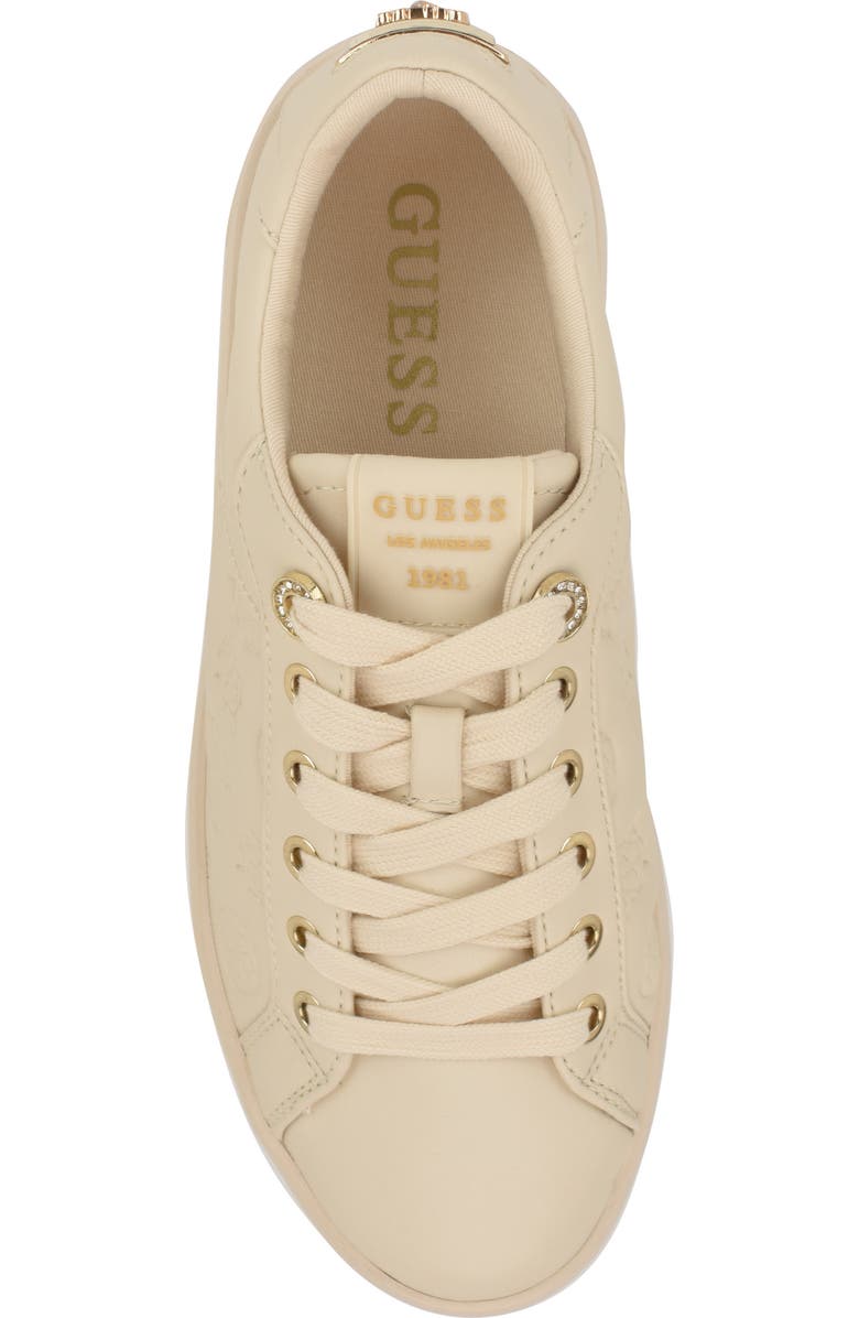 GUESS Ronii Sneaker, Alternate, color, Light Natural
