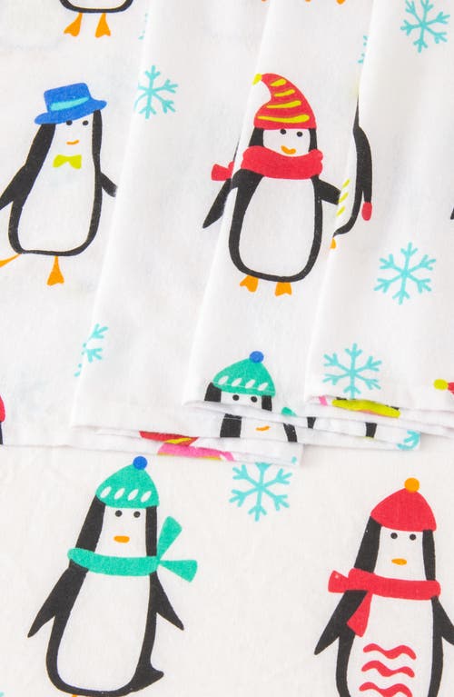 Woven & Weft Turkish Cotton Flannel Christmas Sheet Set