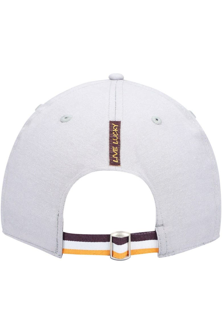 Men's Gray Minnesota Golden Gophers Oxford Circle Adjustable Hat, Alternate, color, Gray