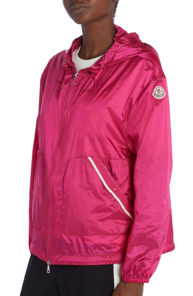 Moncler Filiria Hooded Nylon Track Jacket, Alternate, color, 
