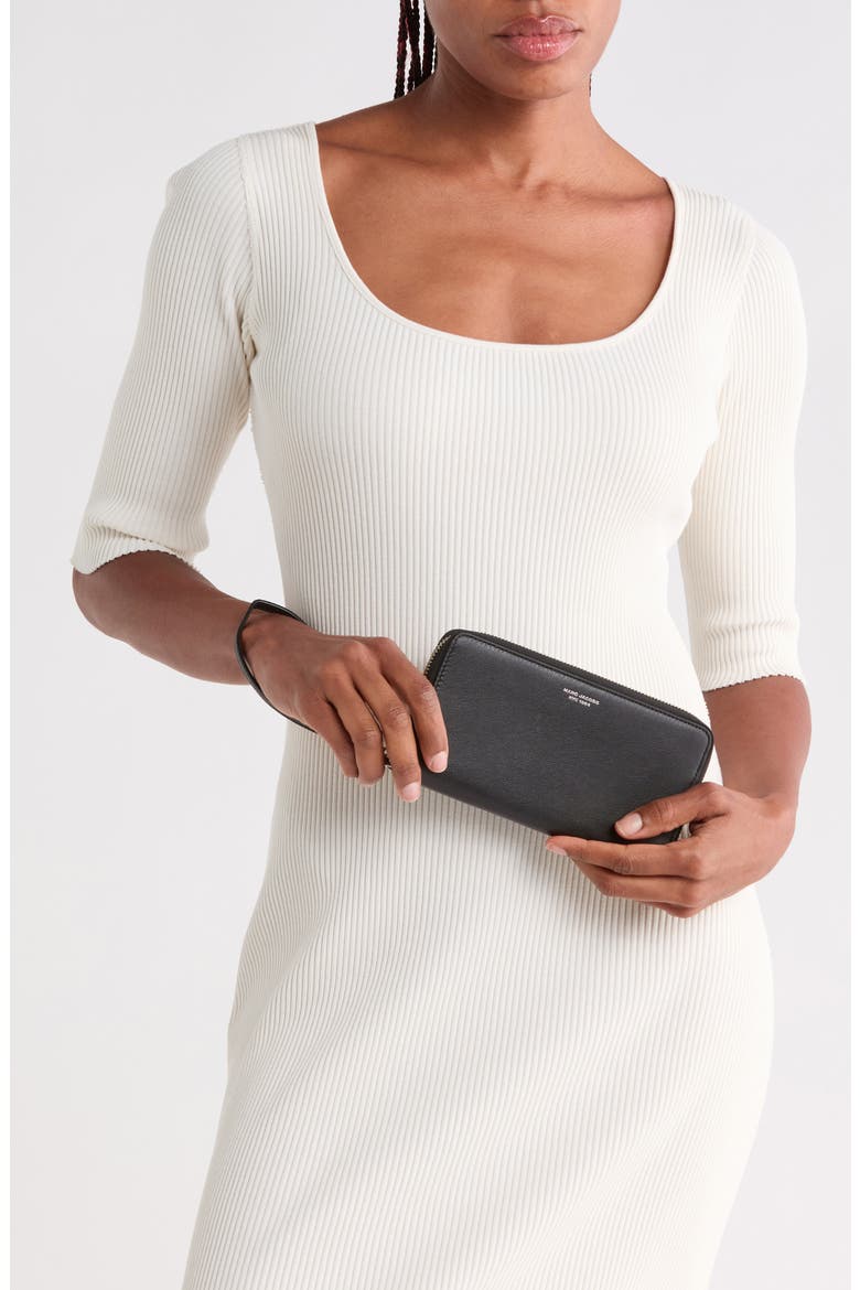 The Continental Wristlet Wallet, Alternate, color, BLACK