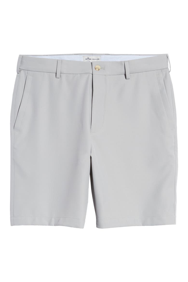 Salem 9-Inch High Drape Performance Shorts, Alternate, color, GALE GREY