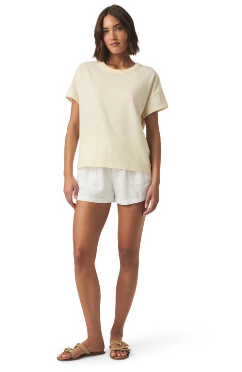 Splendid Astrid Stripe Boxy Ringer T-shirt