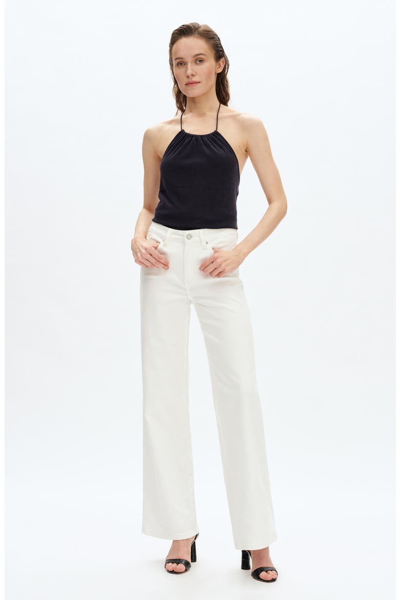Maeve Straight Leg Jeans, Alternate, color, WHITE