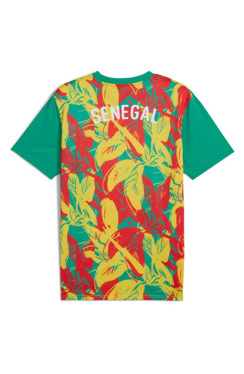 PUMA Men's Puma Green Senegal National Team 2025 Pre-Match Jersey, Alternate, color, Green
