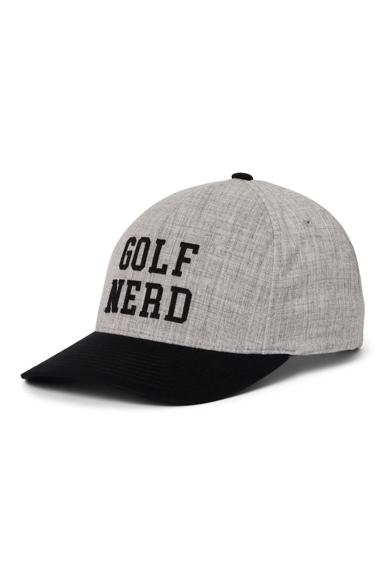 On Course Golf Hat, Main, color, HEATHER GREY
