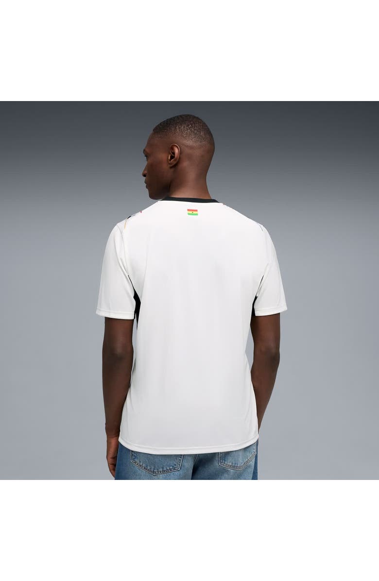 PUMA Men's Puma  White Ghana National Team 2026 Home Replica Jersey, Alternate, color, White