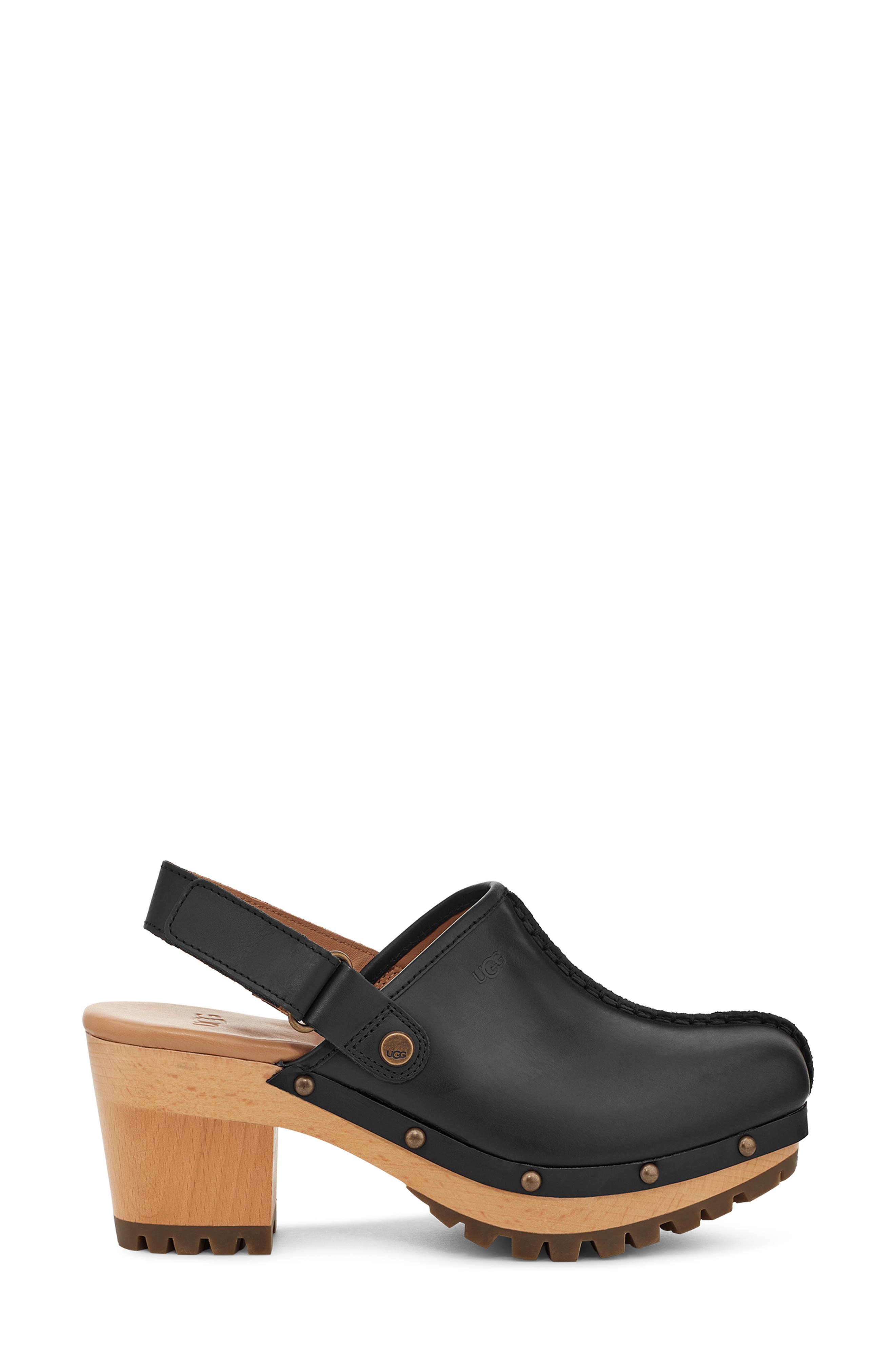 UGG<sup>®</sup> Lanni Slingback Clog, Alternate, color, 