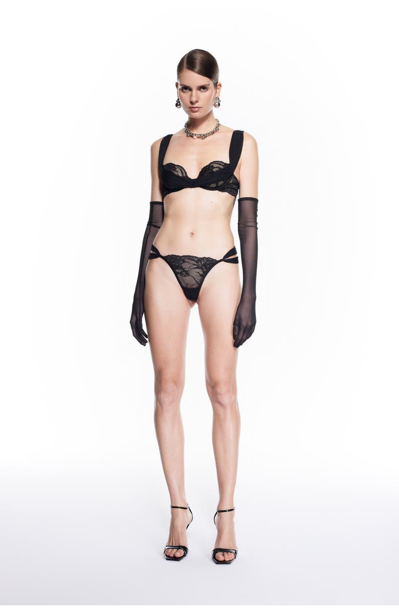 Mers Silk The Balsia Panties, Main, color, Black