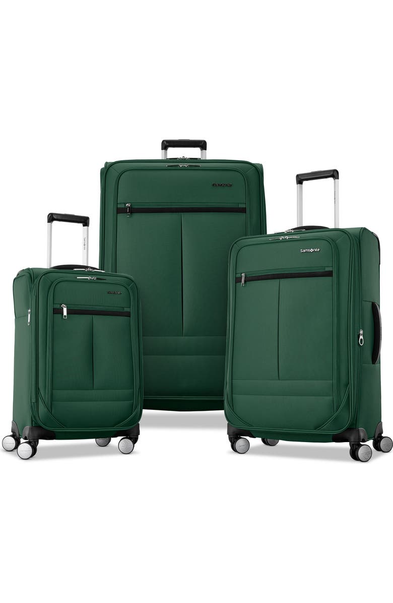 Samsonite Element 3 Piece Soft-Sided Luggage,, Main, color, Bistro Green