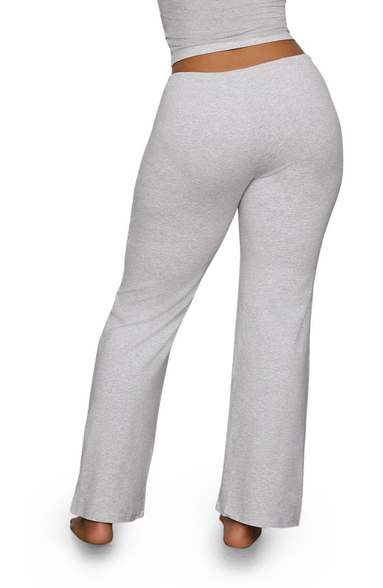 SKIMS Stretch Cotton Sleep Pants, Alternate, color, Light Heather Grey