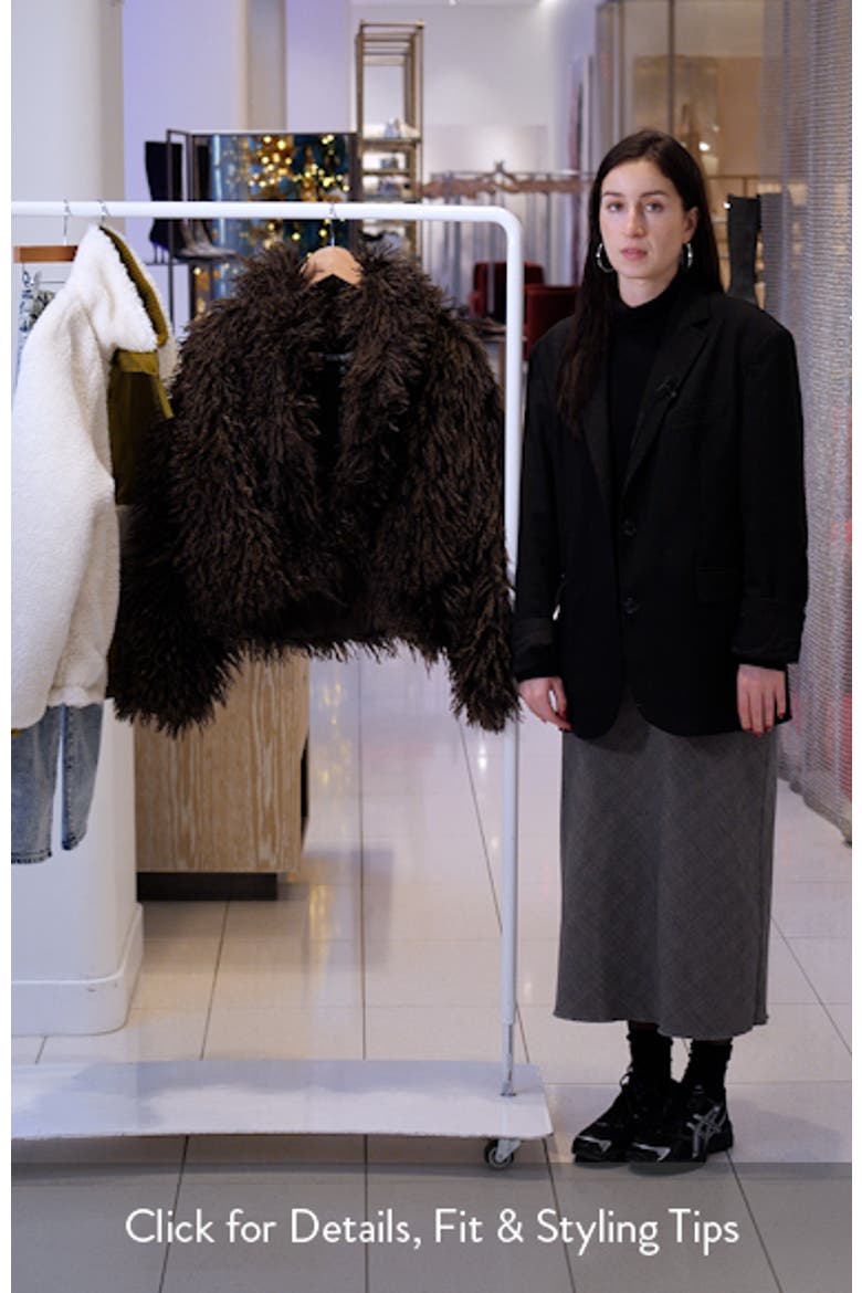 Inaya Faux Fur Jacket video