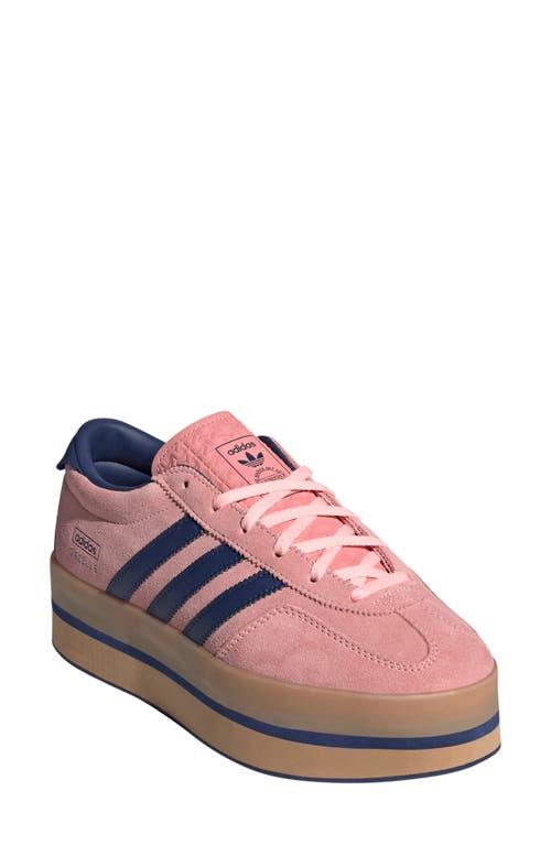 Adidas Originals Gazelle Stack Platform 3-stripes Sneakers In Multi
