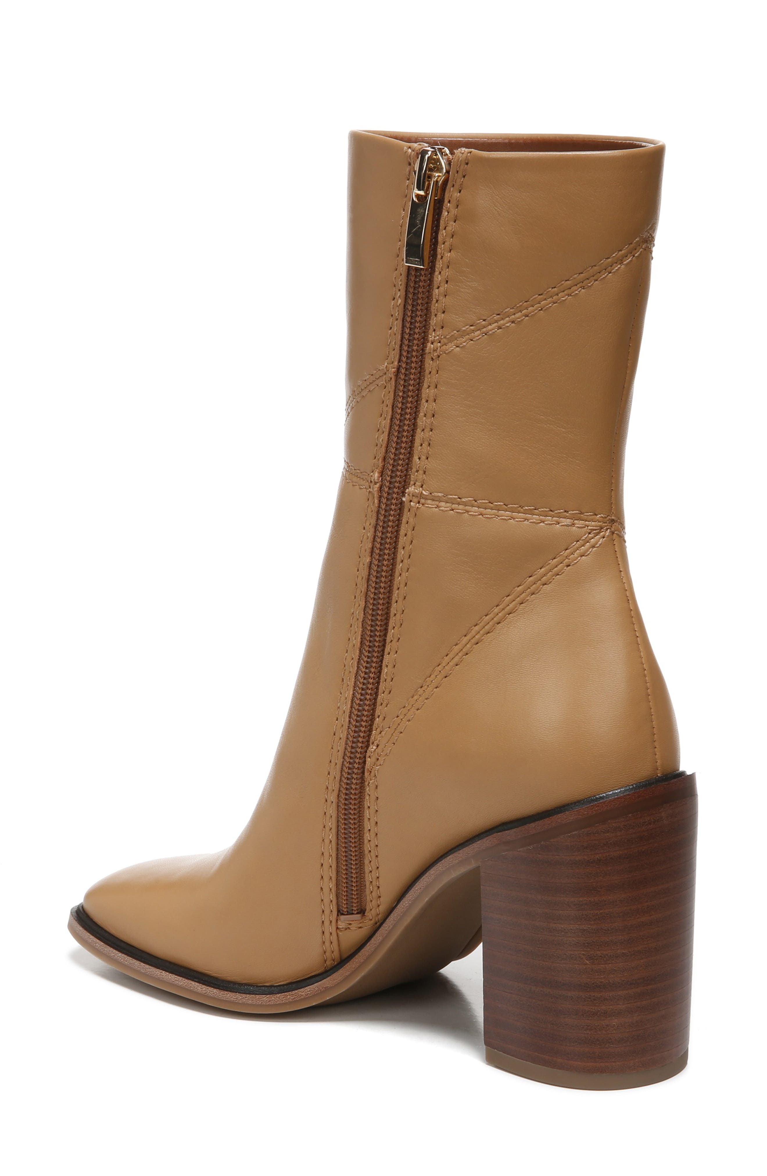 Stevie Bootie, Alternate, color, CAMEL LEATHER