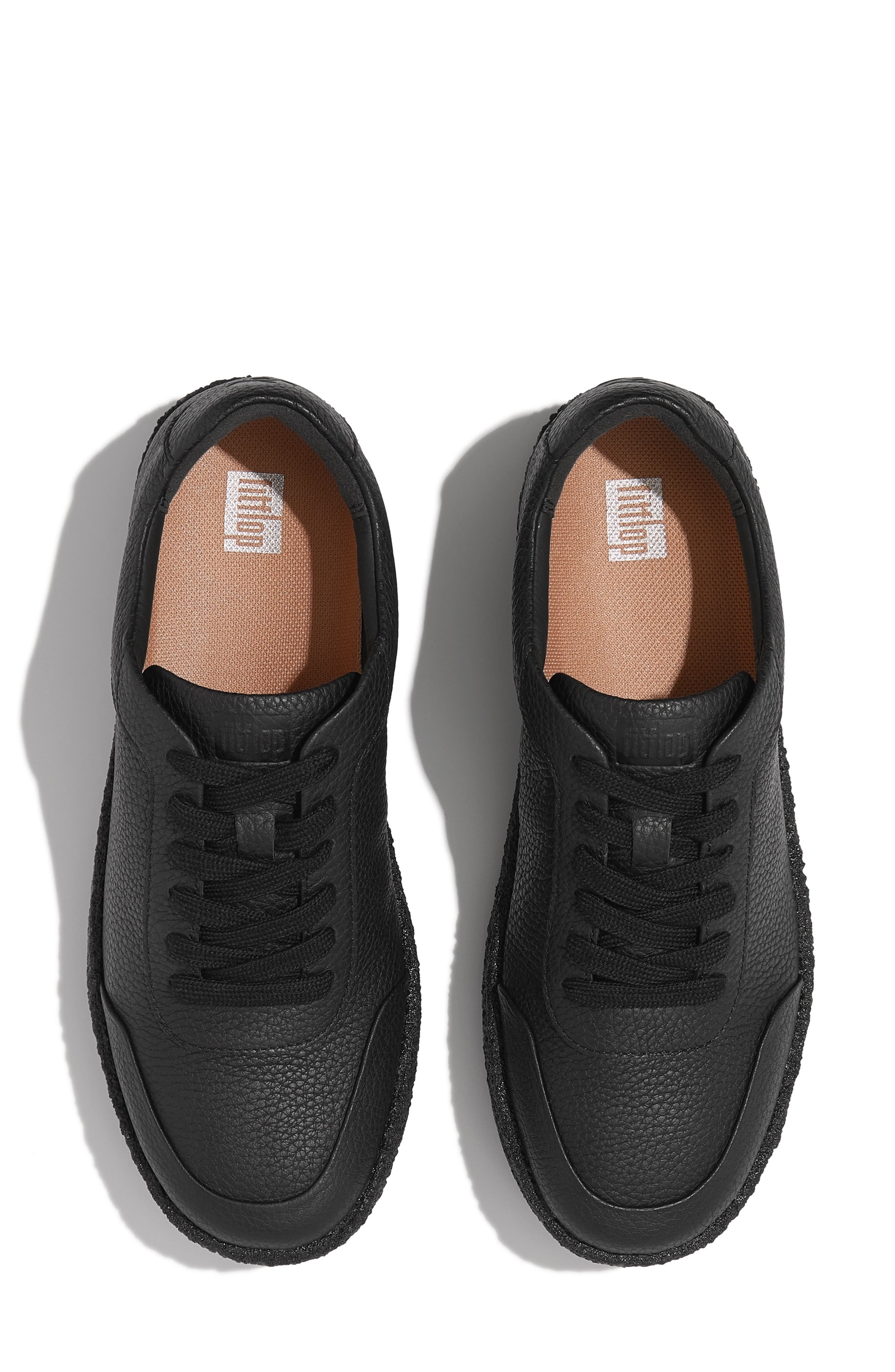 FitFlop Rally Sneaker, Alternate, color, All Black