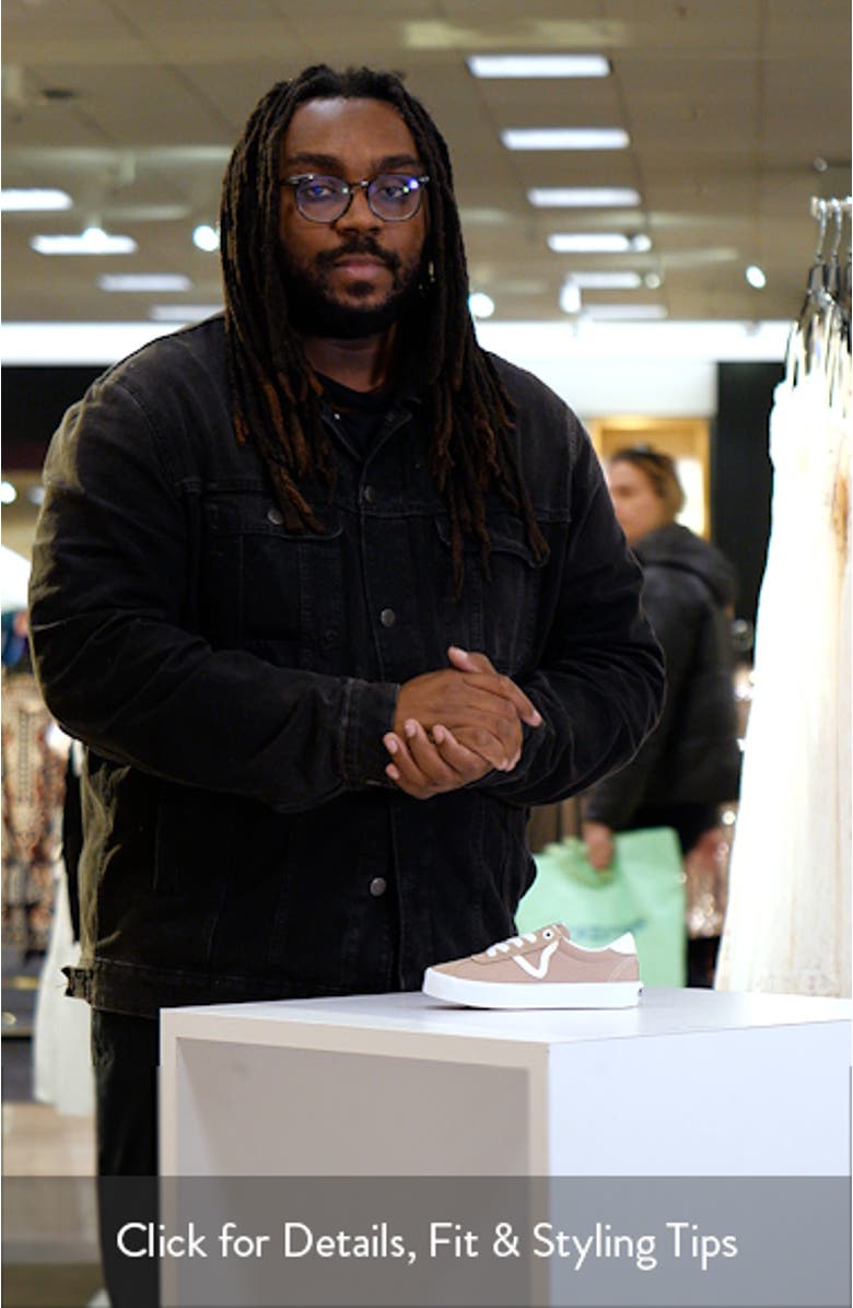 Sport Low Canvas & Suede Sneaker, sales video thumbnail