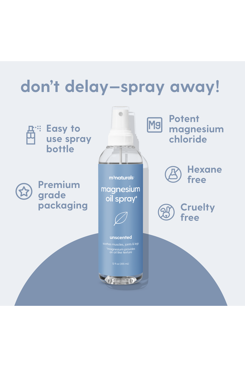 Magnesium Oil Spray, Unscented, 12fl oz, Alternate, color, None