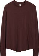 Zella Relaxed Washed 2.0 Long Sleeve Slub Tee