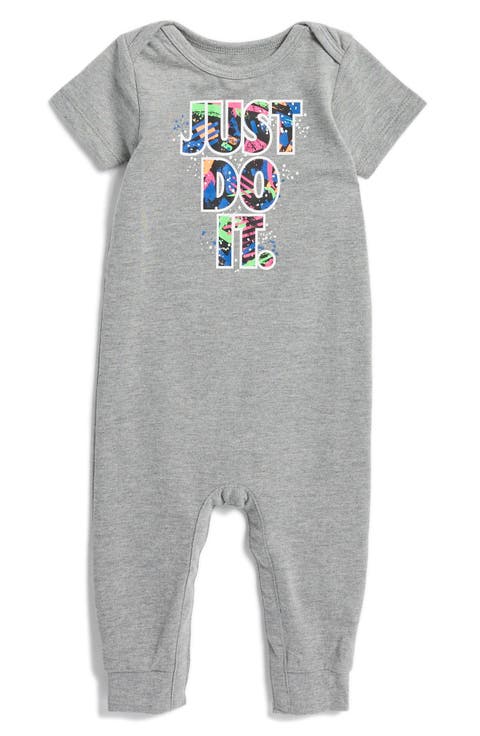 Just Do It Cotton Romper (Baby)