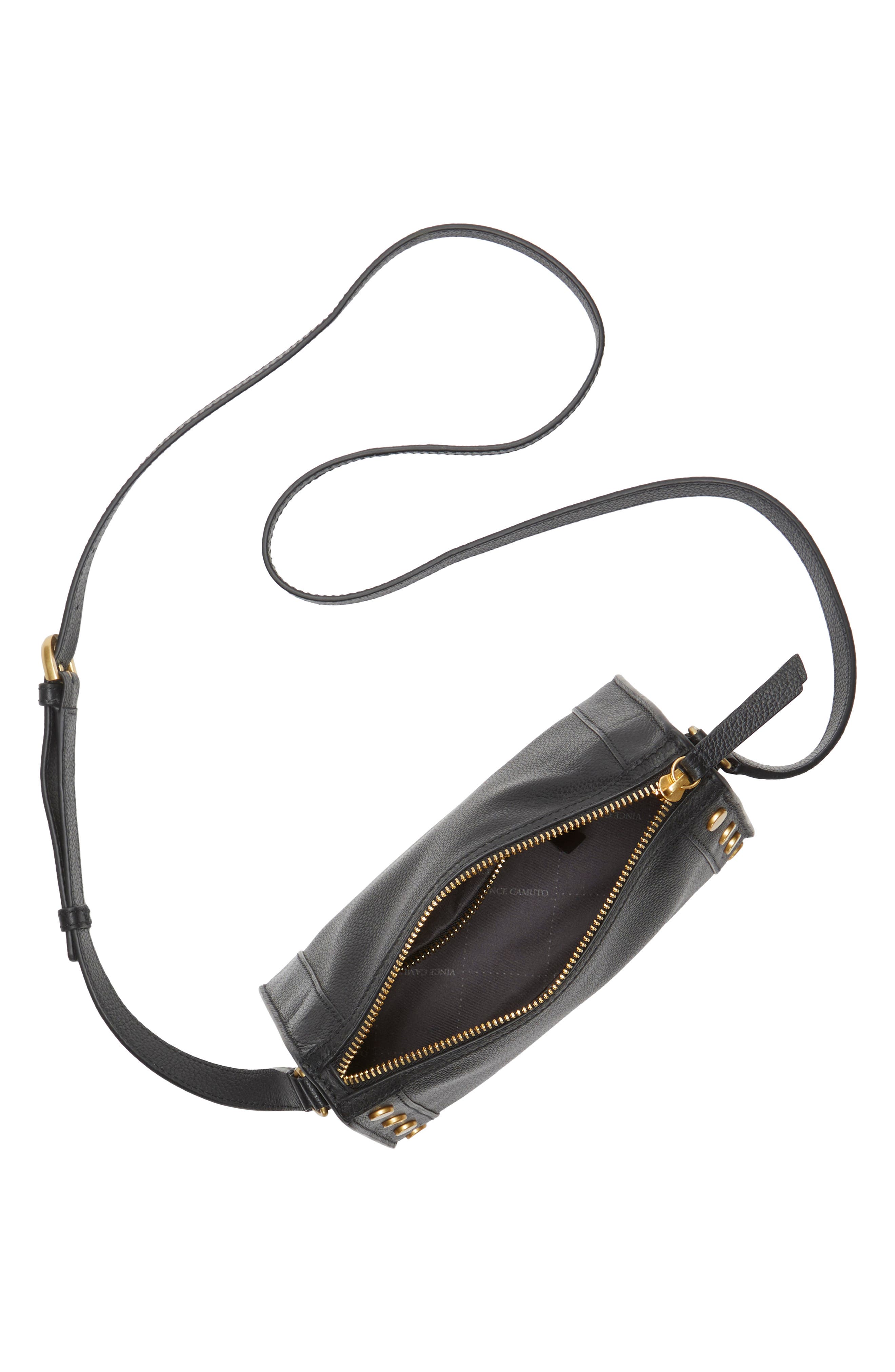 Vince Camuto Lisha Leather Crossbody Bag, Alternate, color, 