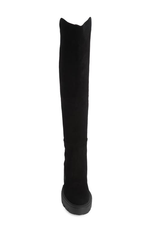 Stuart Weitzman Boots 5050 Women Suede Black In Black