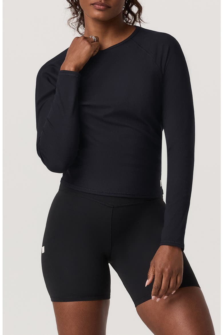 Pose Long Sleeve T-Shirt, Main, color, BLACK