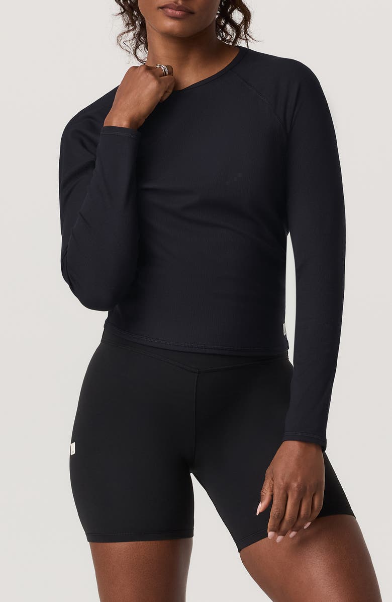Vuori Pose Long Sleeve T-Shirt, Main, color, Black