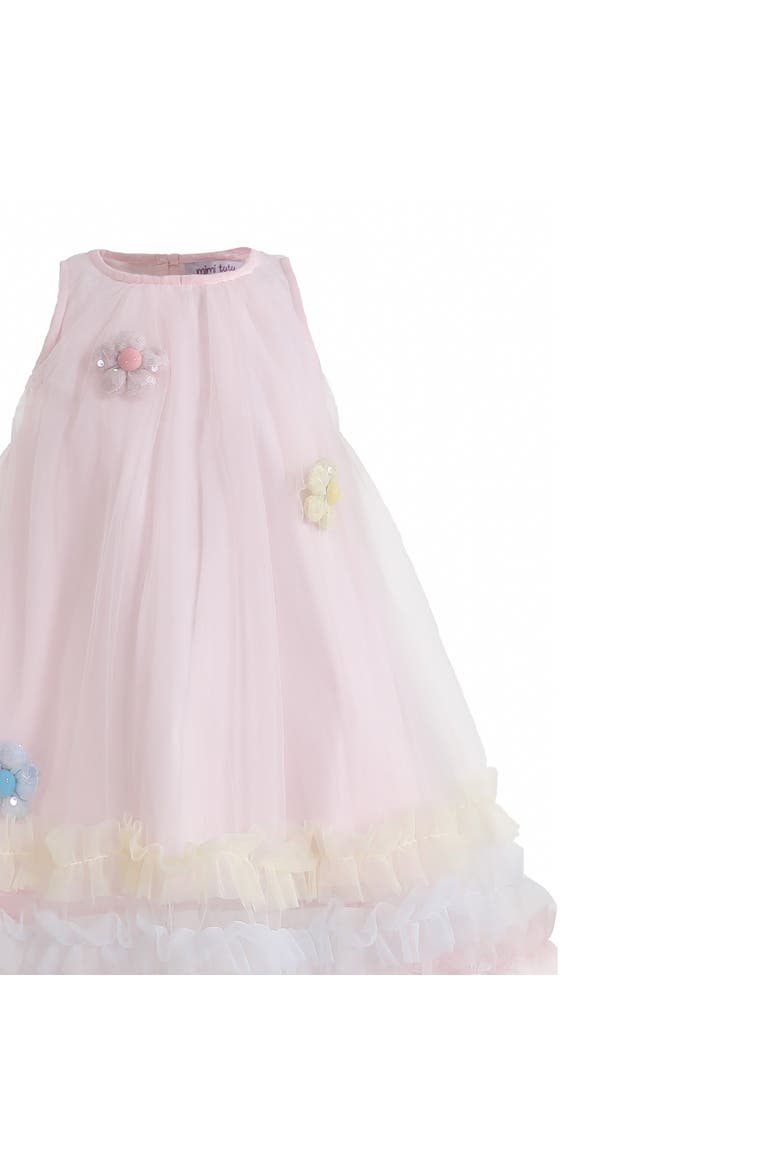 Alessia Floral Tulle Dress, Alternate, color, Pink