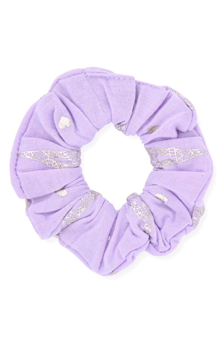 SLEEP ON IT Two-Piece Short Pajamas & Scrunchie Set, Alternate, color,