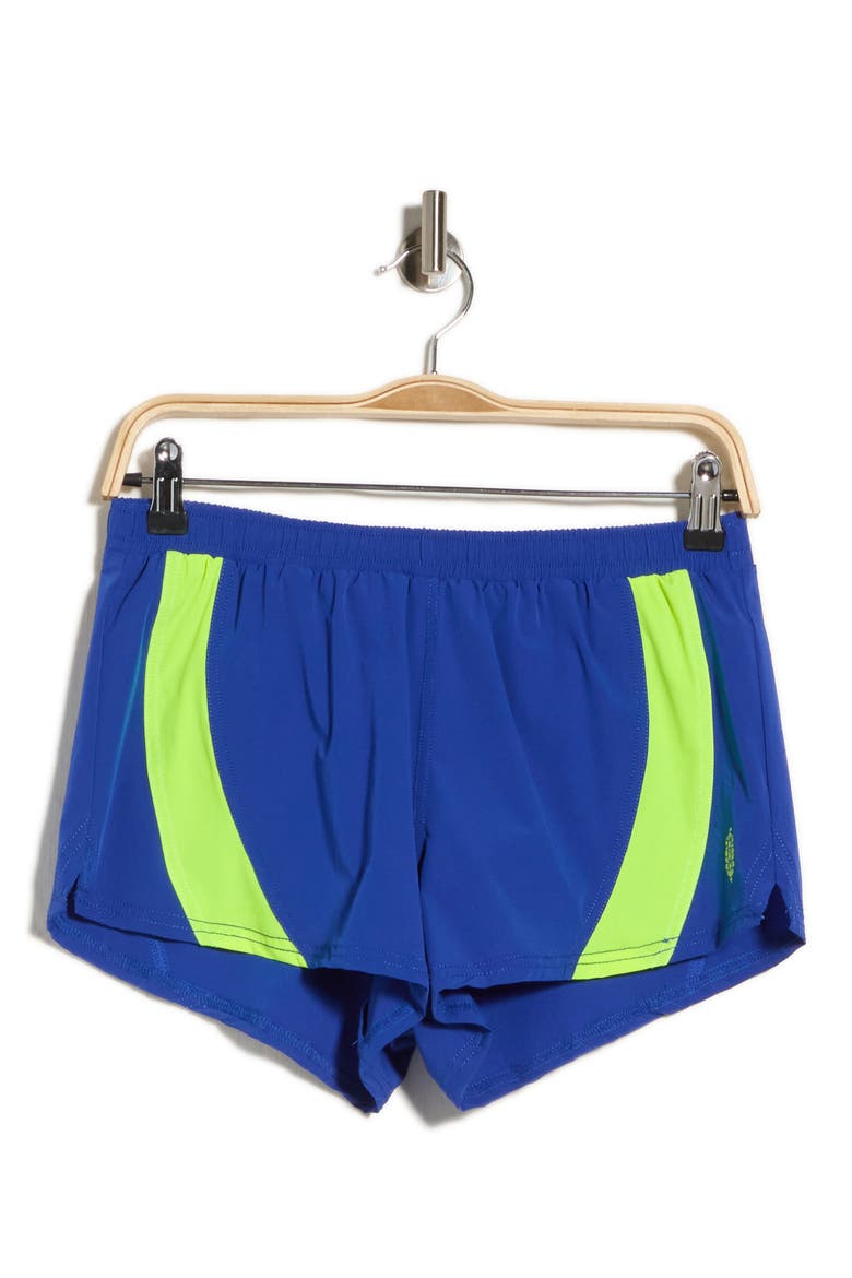 Marathon Colorblock Shorts, Main, color, BLUE OPAL