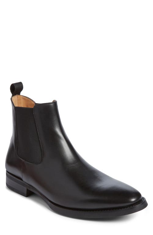 Jack Erwin Ellis Water Resistant Chelsea Boot in Black Leather  product