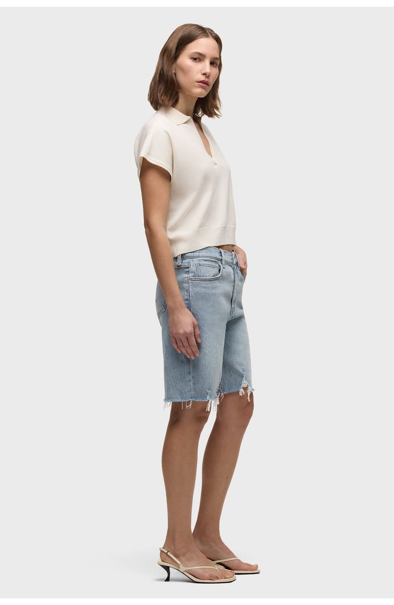Hudson Jeans london low-rise long short, Alternate, color, Blue Eyes