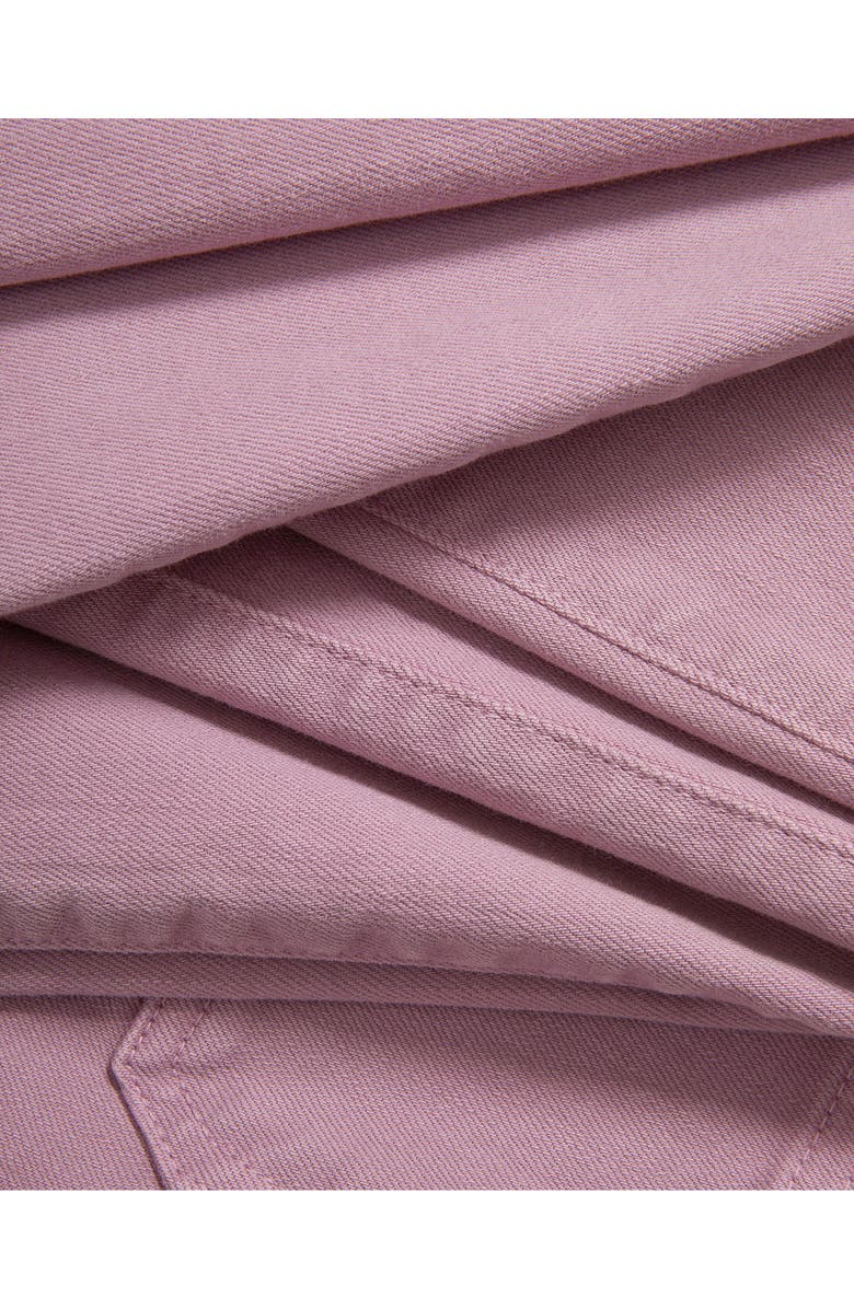 Veronica Beard Joplin Patch Pocket Wide Leg Jeans, Alternate, color, Orchid Haze