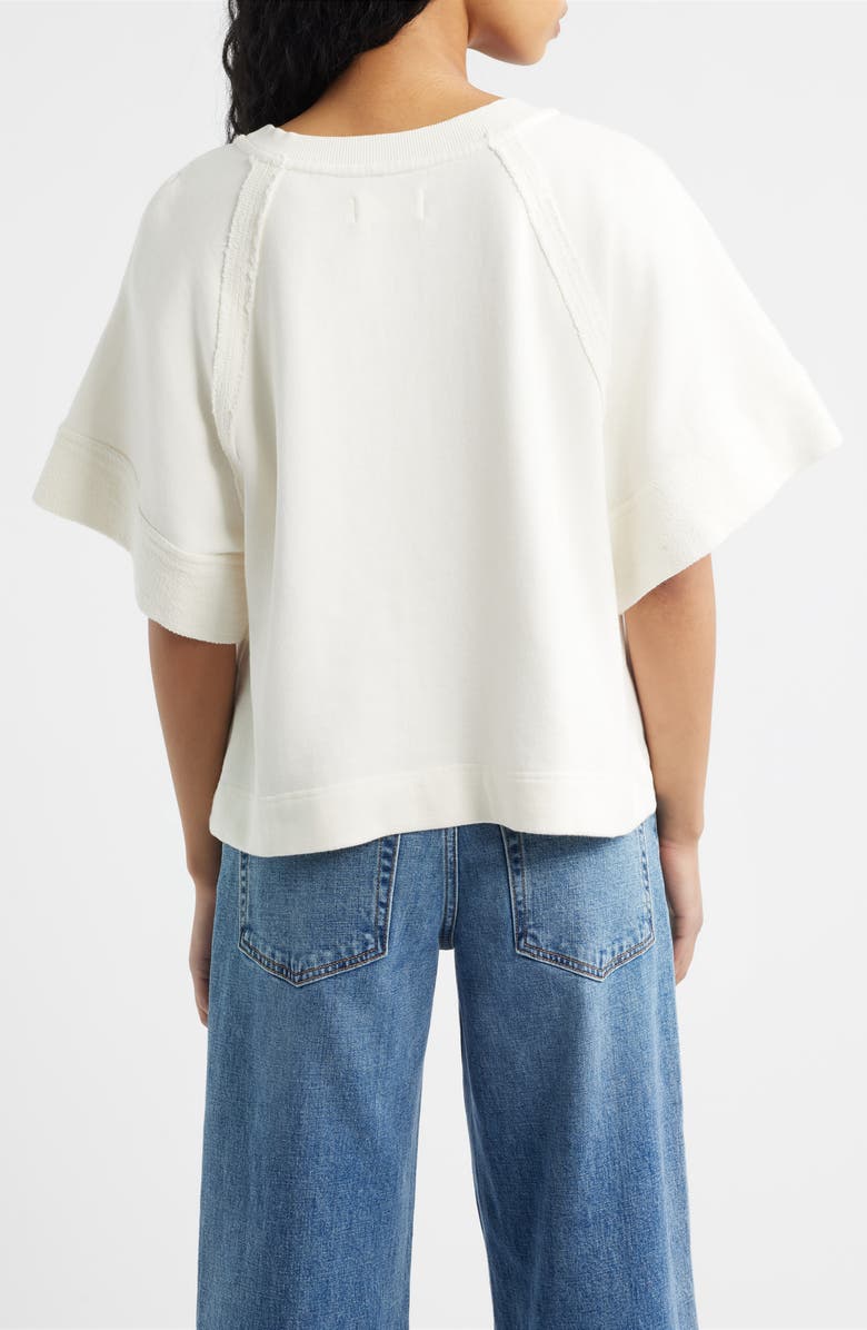 Free People Dahlia Butterfly Graphic Print Top, Alternate, color, Tofu Combo