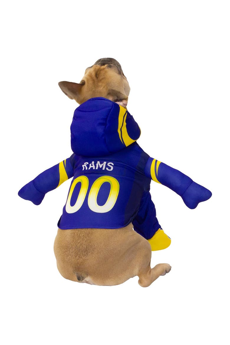 Los Angeles Rams Running Dog Costume, Alternate, color, Blue