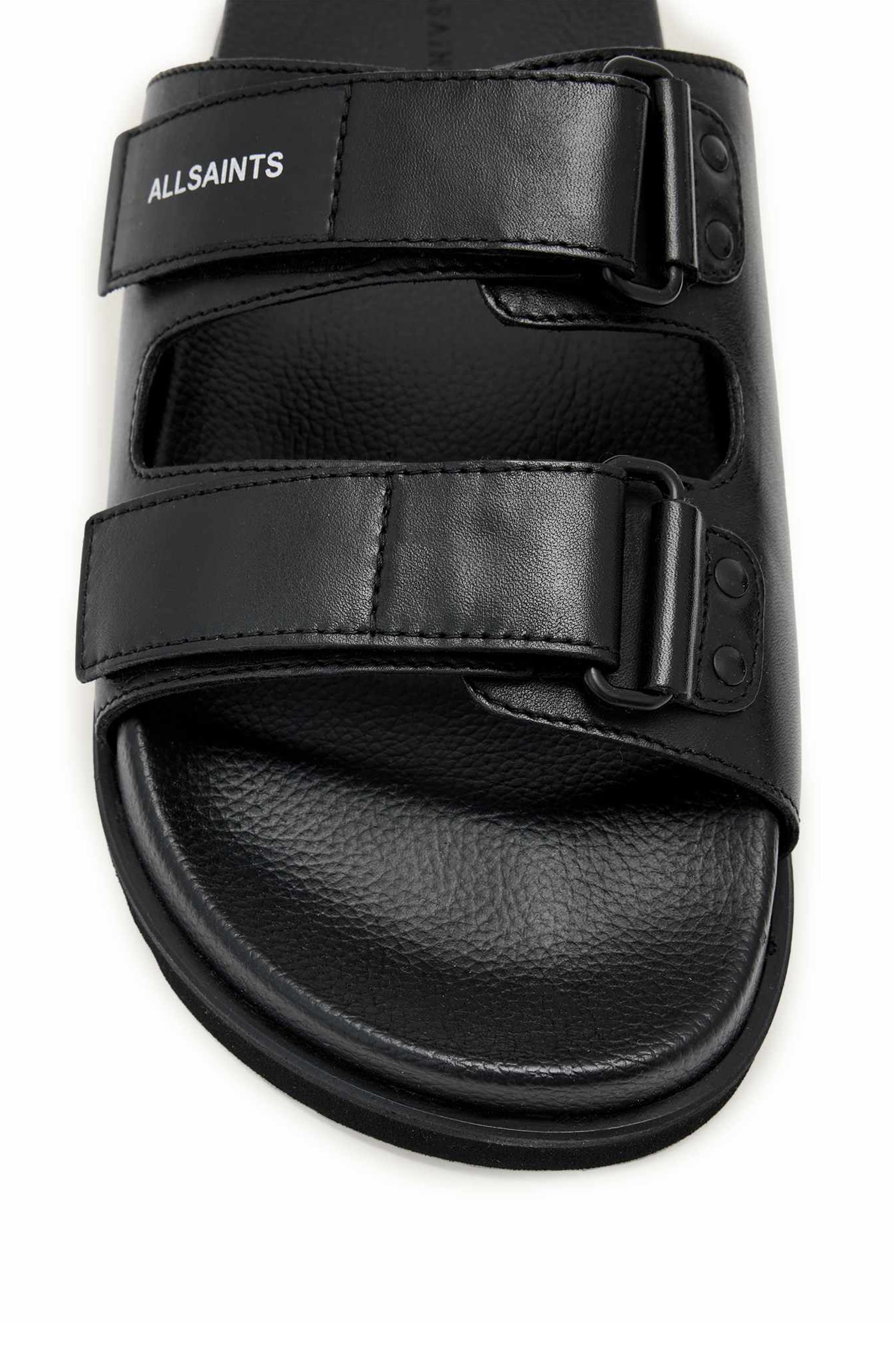 AllSaints Vex Sandal, Alternate, color, Black