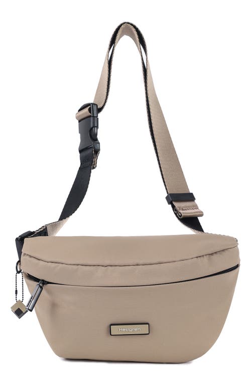 Hedgren Halo Water Repellent Belt Bag In Brown