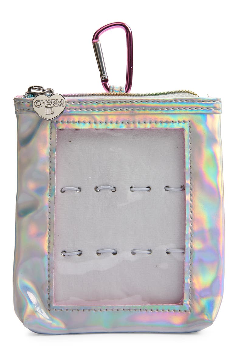Kids' Clip-On Zip Pouch, Main, color, NO COLOR