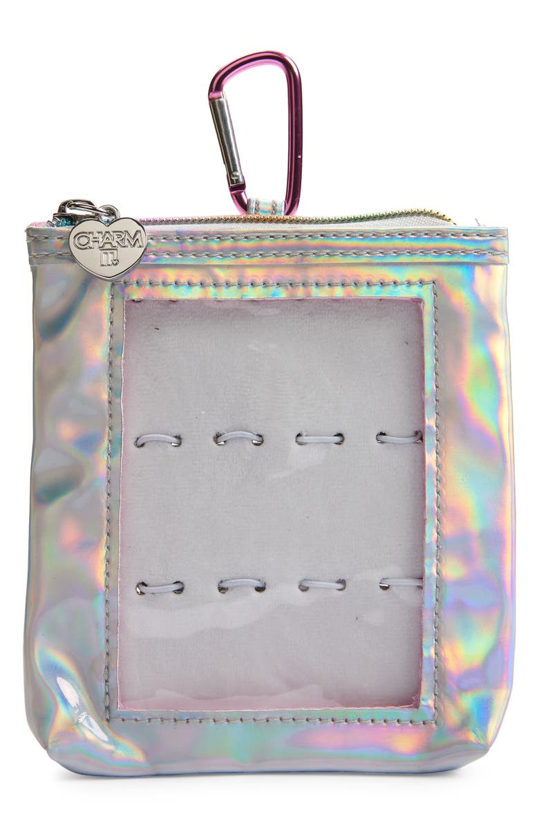 CHARM IT!<sup>®</sup> Kids' Clip-On Zip Pouch, Main, color, 