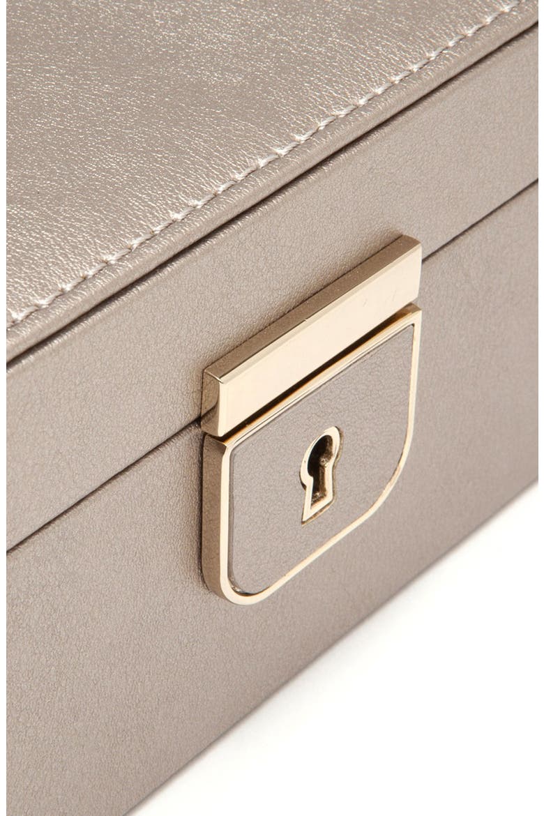 Palermo Medium Jewelry Box, Alternate, color, PEWTER