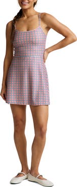 Beyond Yoga Energize Gingham Active Dress