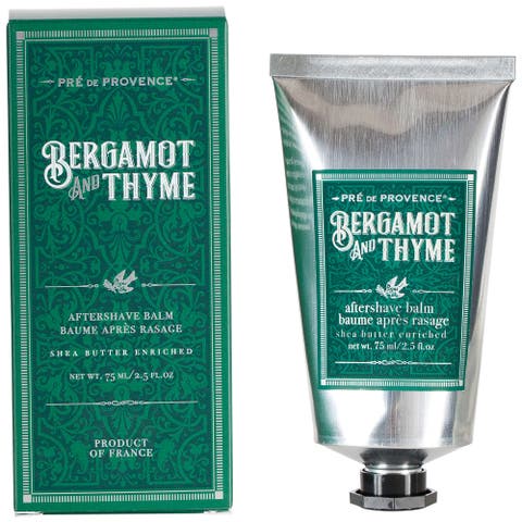 Bergamot & Thyme - 75 Ml Men's After-shave Balm W/shea Butter