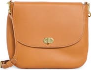 Clare V. Louis Leather Crossbody Bag