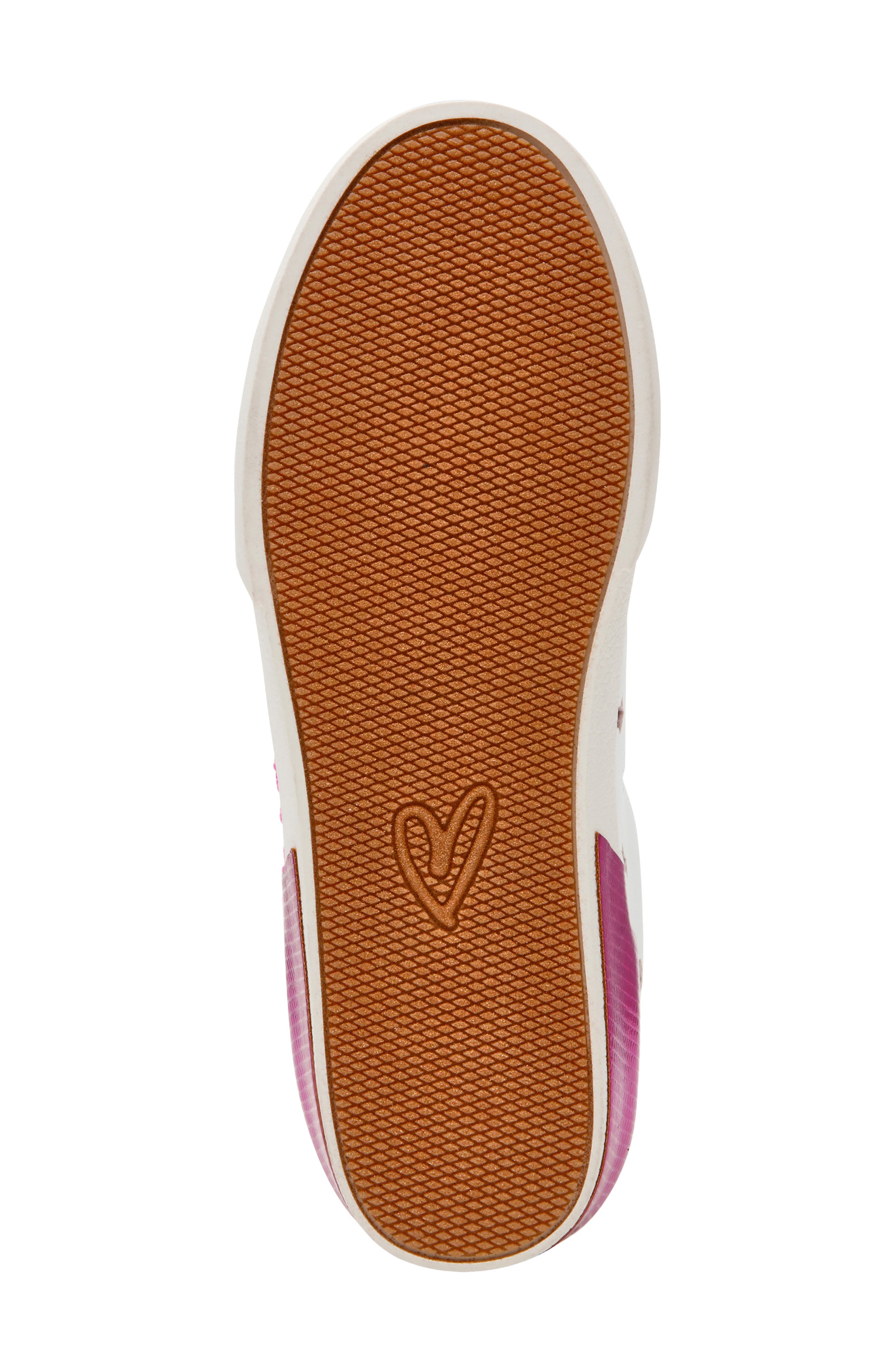 Piper Cheer Sneaker, Alternate, color, FUCHSIA MULTI