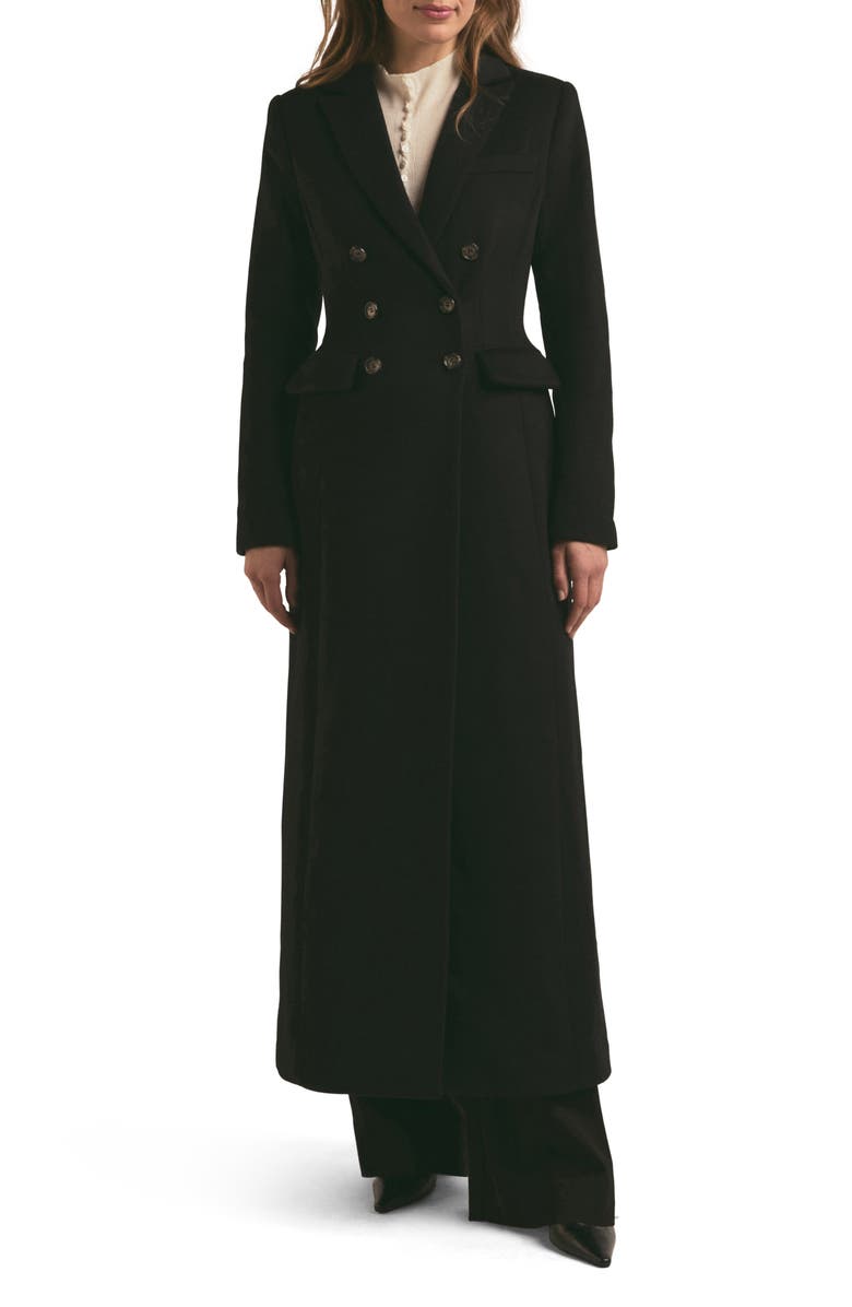 Favorite Daughter The Simon Double Breasted Longline Coat, Main, color,