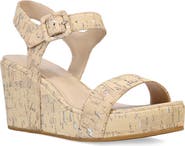 Pelle Moda Wiltz Ankle Strap Platform Wedge Sandal